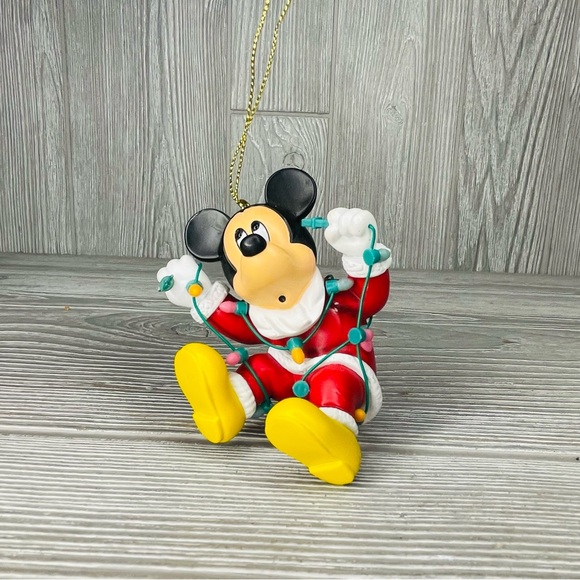 Vintage Disney Mickey Mouse Christmas light Christmas tree ornament decoration - Picture 3 of 8